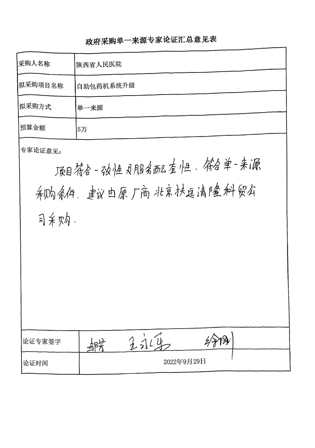 论证意见汇总