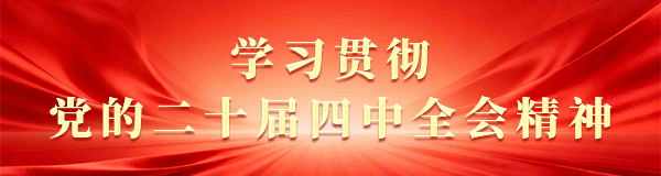 学习贯彻党的二十届四中全会精神